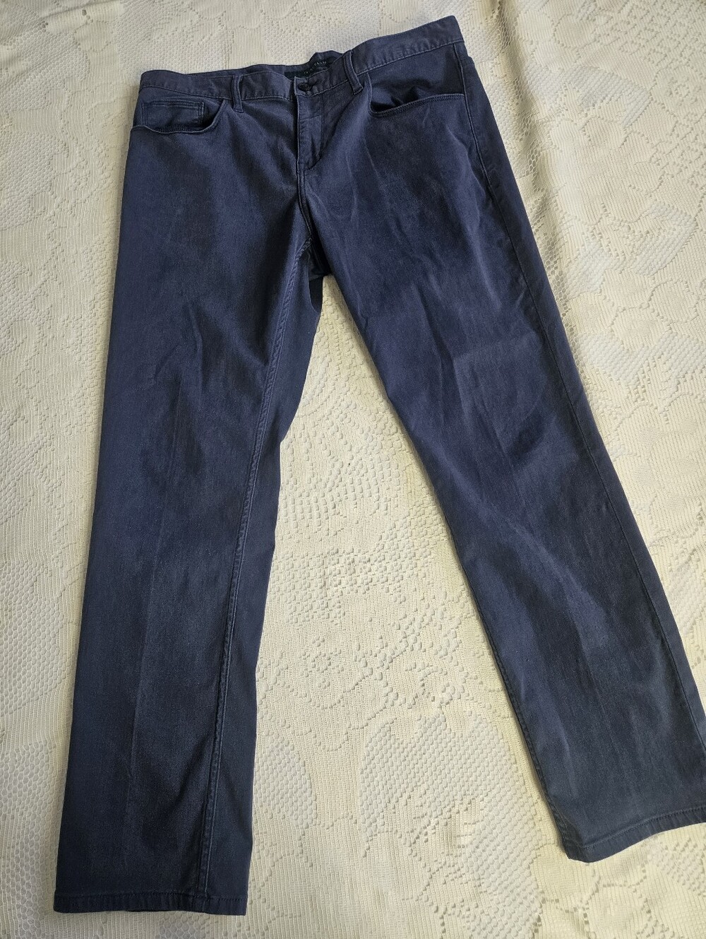 Perry Ellis Pants Men's Navy Chinos Size 34 x 30